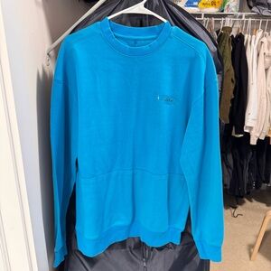 Ader Error Vibrant Blue Crewneck Hoodie